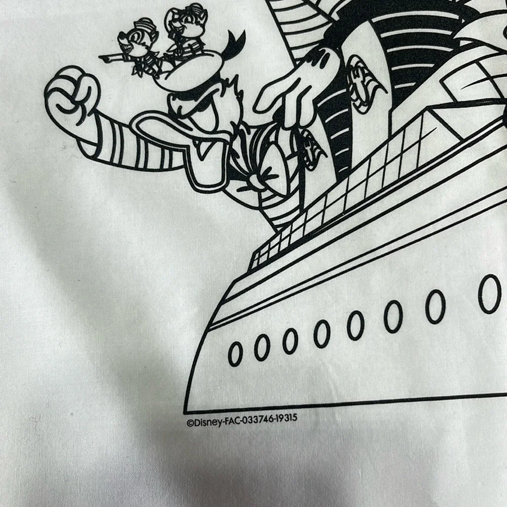 Thomaston - Disney Mickey & Friends - Black and White - Standard Pillow Case